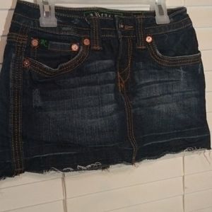 R.e.u.s.e. Jean Skirt Size 25